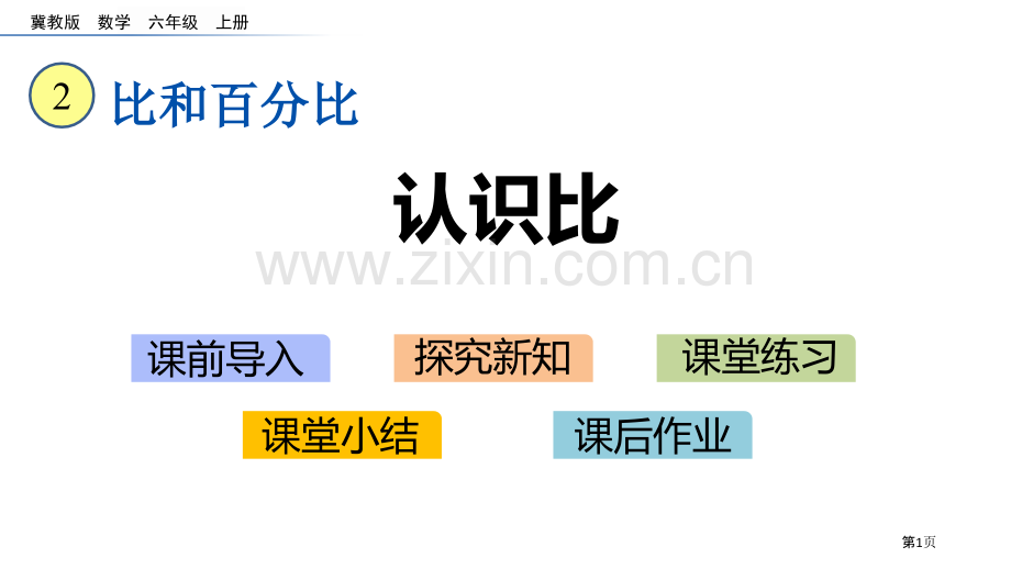 认识比比和比例教学课件省公开课一等奖新名师优质课比赛一等奖课件.pptx_第1页