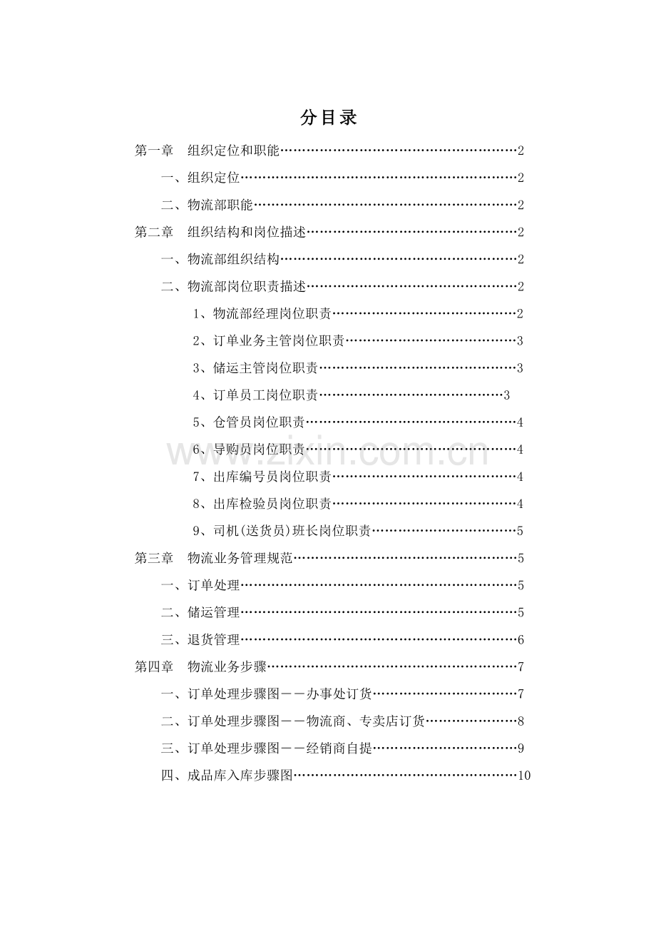 物流部管理手册样本.doc_第2页