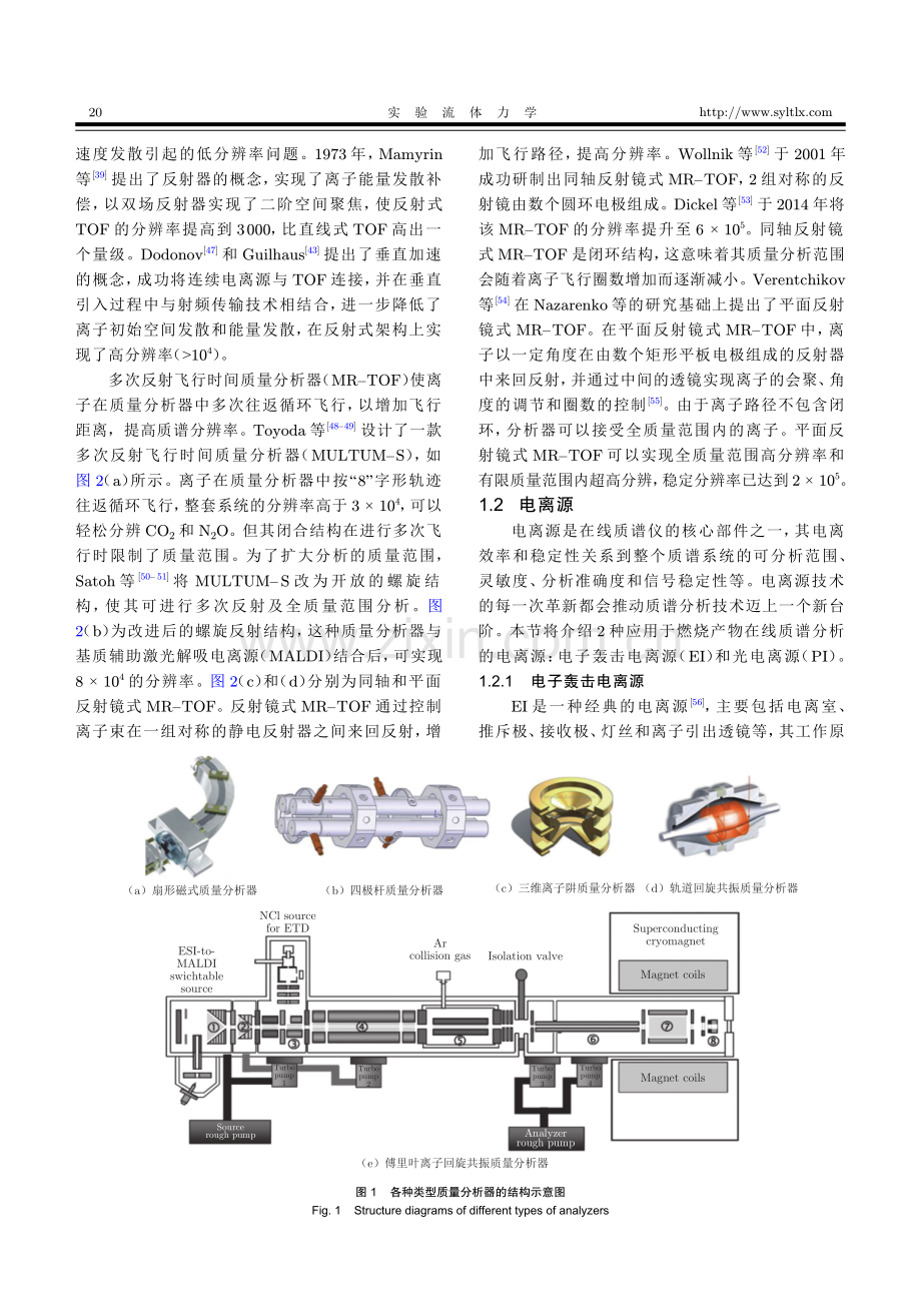 基于在线质谱技术的复杂燃烧场诊断研究进展.pdf_第3页