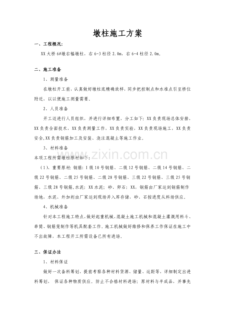 墩柱综合项目施工专项方案.doc_第1页