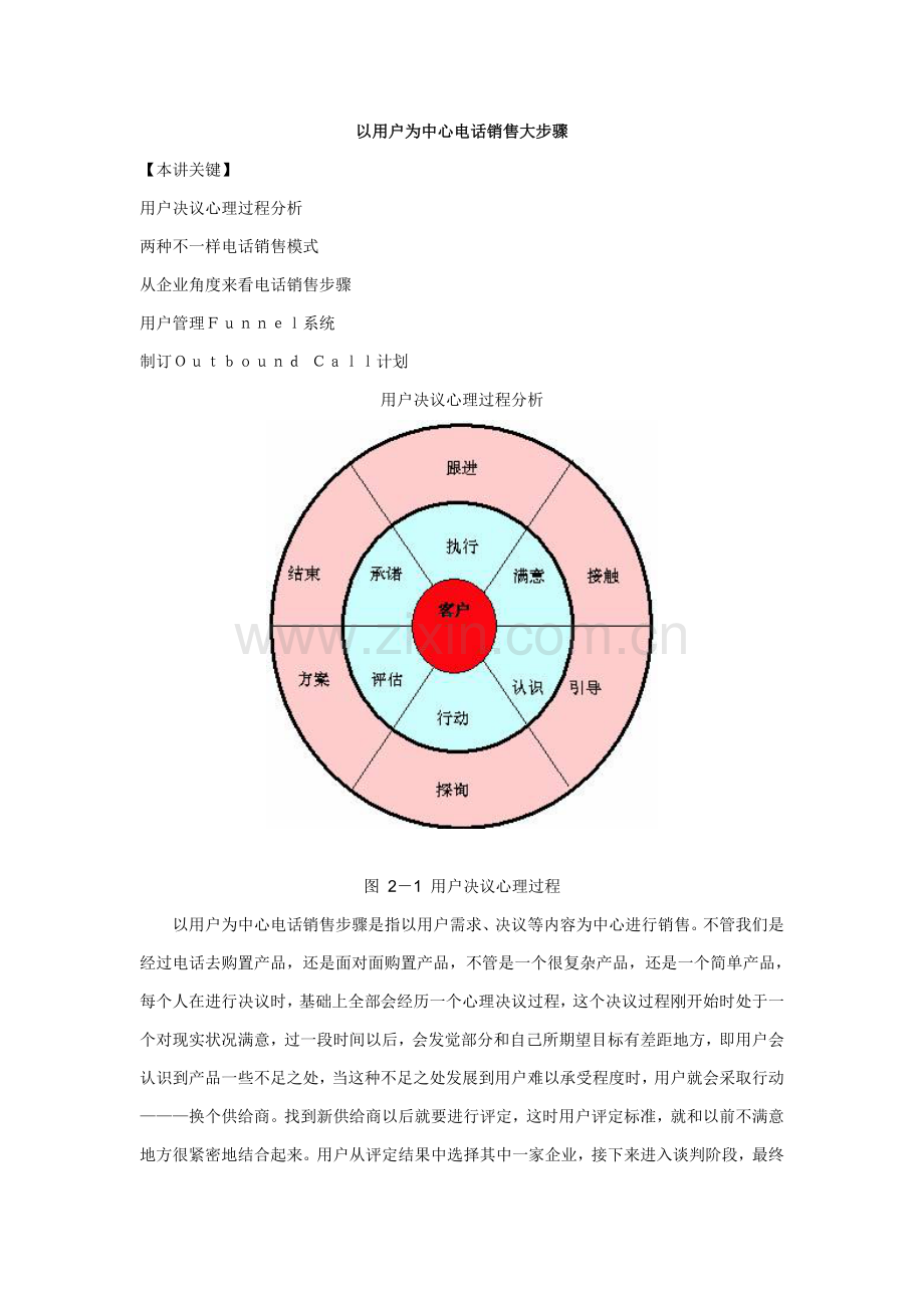 以客户为中心的电话销售大流程讲义模板.doc_第1页