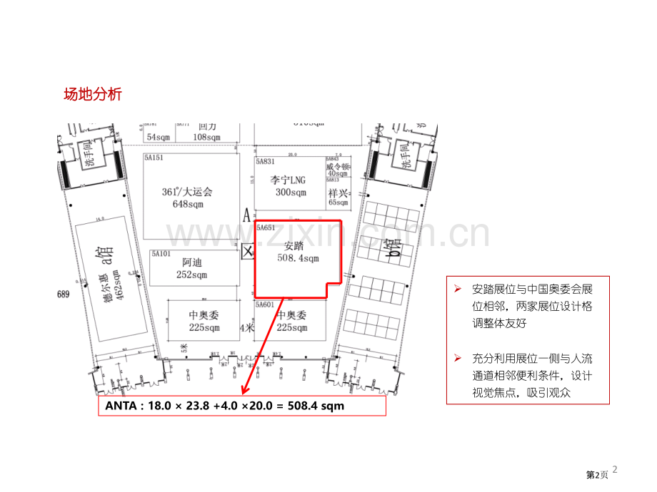 中国国际体育用品博览会安踏展位设计方案省公共课一等奖全国赛课获奖课件.pptx_第2页