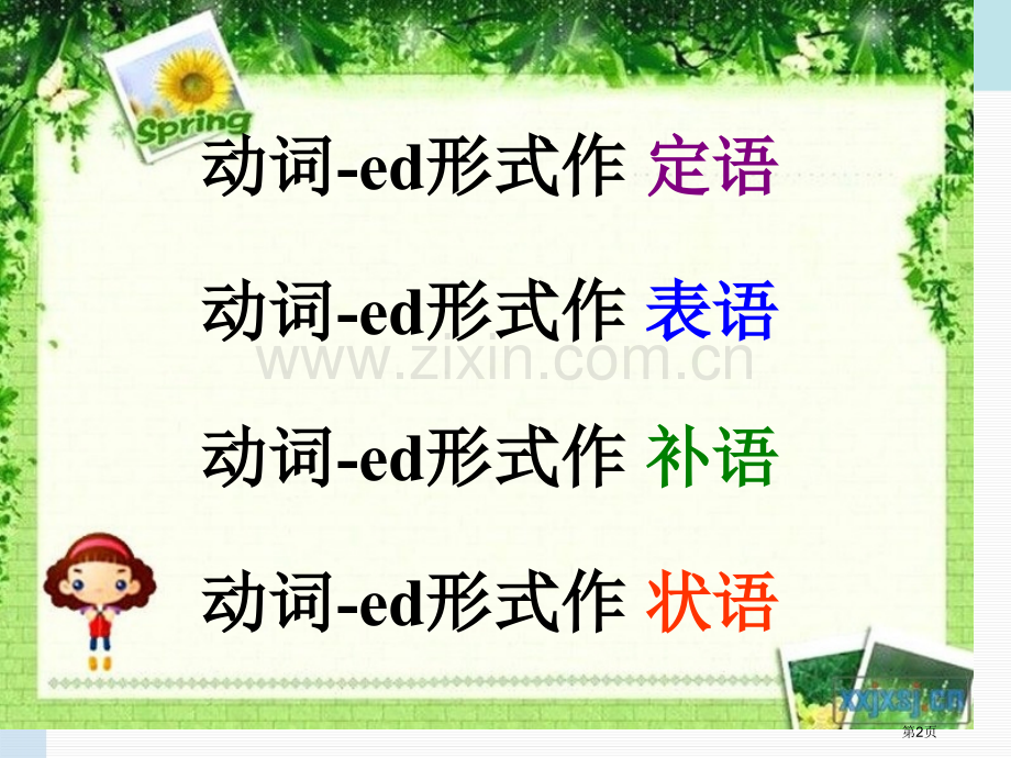 非谓语动词过去分词的用法省公共课一等奖全国赛课获奖课件.pptx_第2页