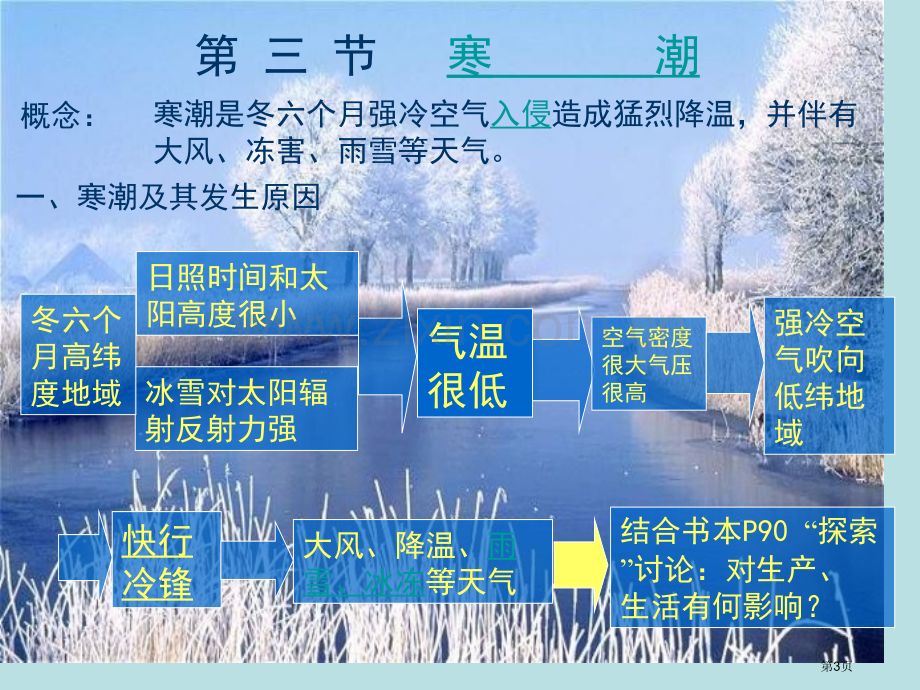 高中地理中图版必修一寒潮省公共课一等奖全国赛课获奖课件.pptx_第3页