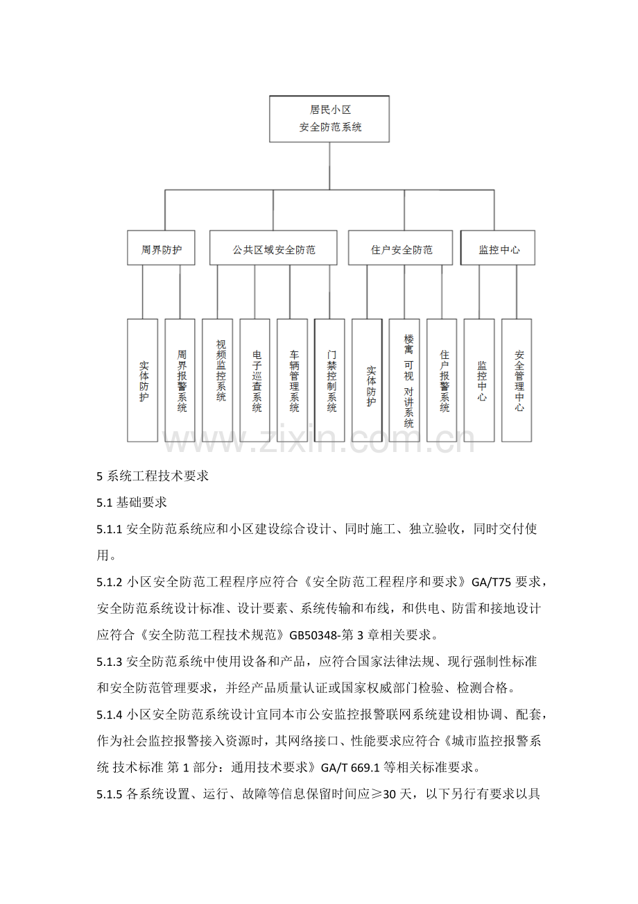 居民住宅小区安全防范系统综合重点工程核心技术综合规范.docx_第3页