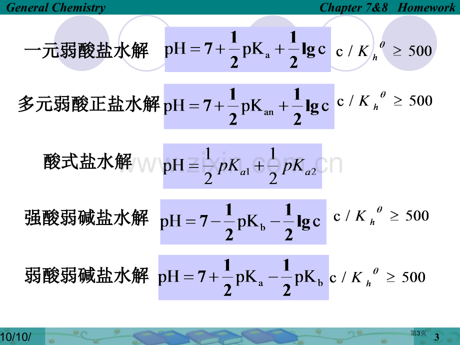 电离和沉淀平衡习题和答案市公开课一等奖百校联赛获奖课件.pptx_第3页