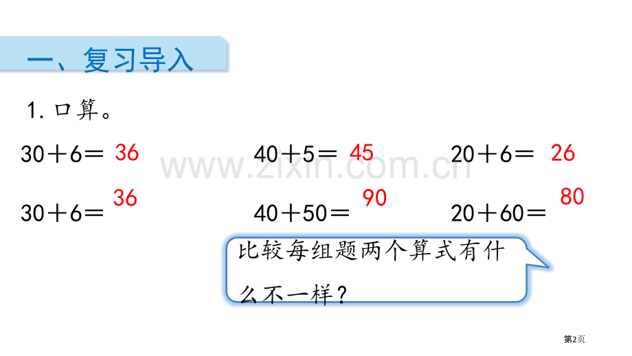 两位数加一位数、整十数省公开课一等奖新名师优质课比赛一等奖课件.pptx_第2页