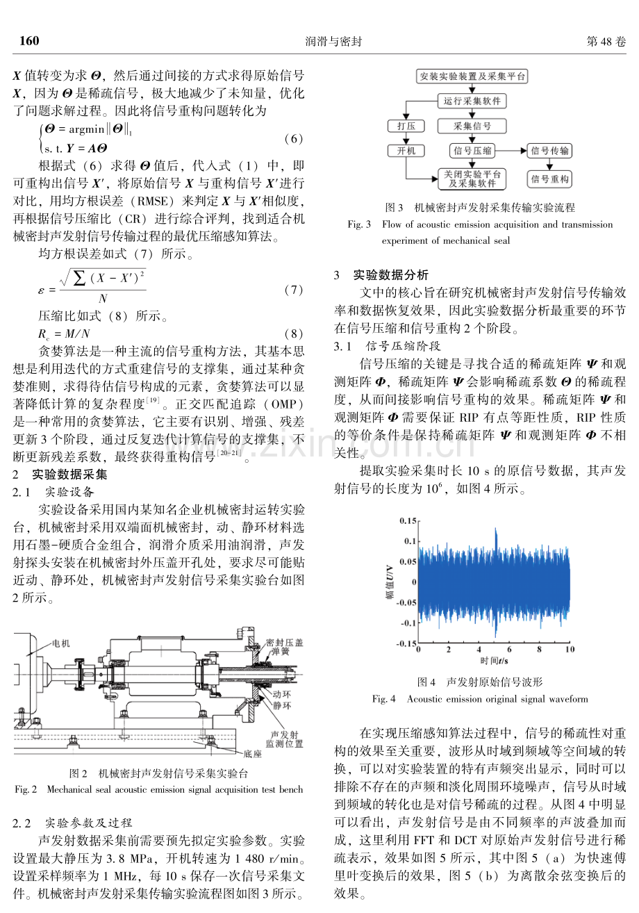 基于压缩感知的密封端面声发射信号提取技术研究.pdf_第3页