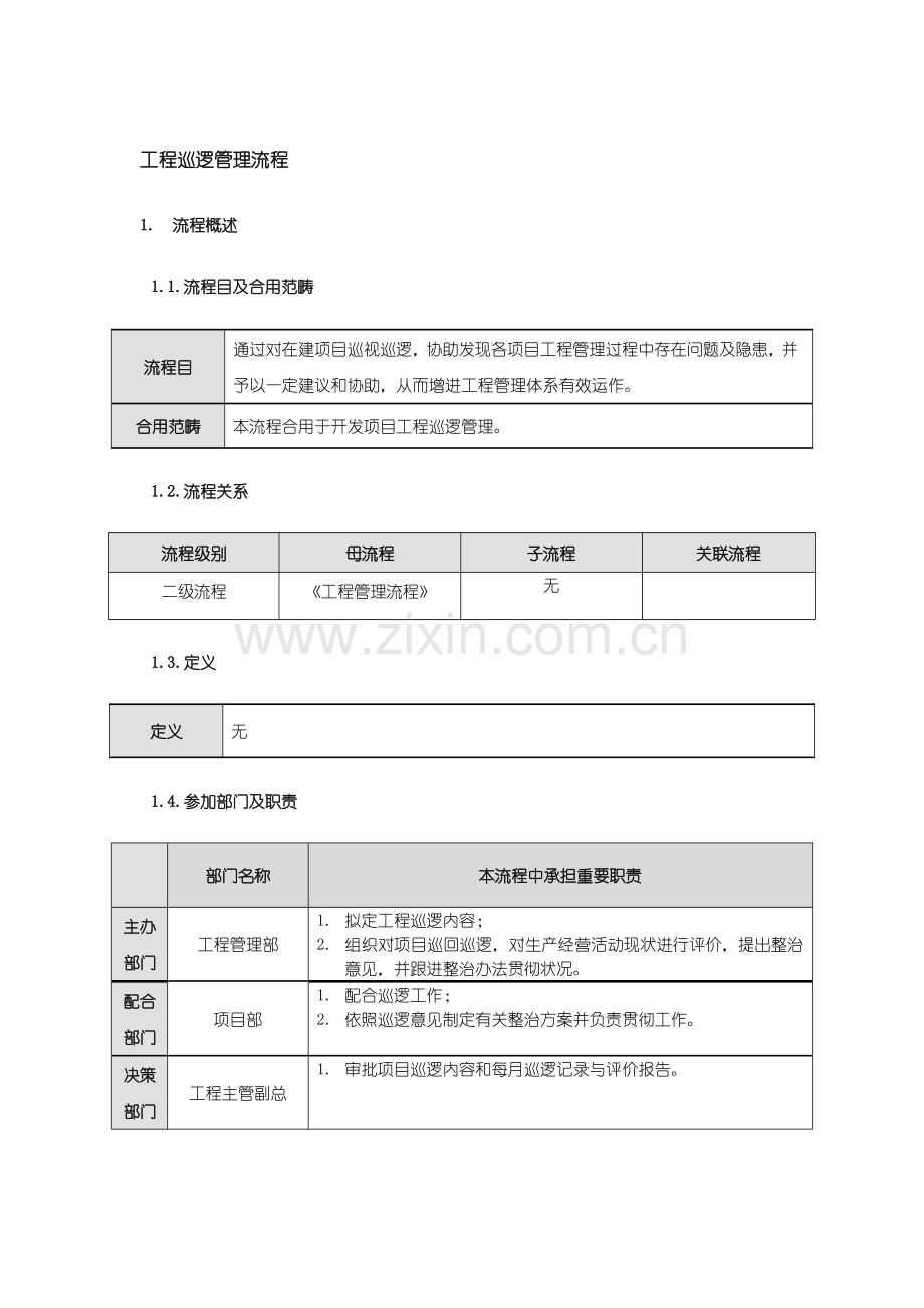 综合项目工程巡查管理作业流程.doc_第2页