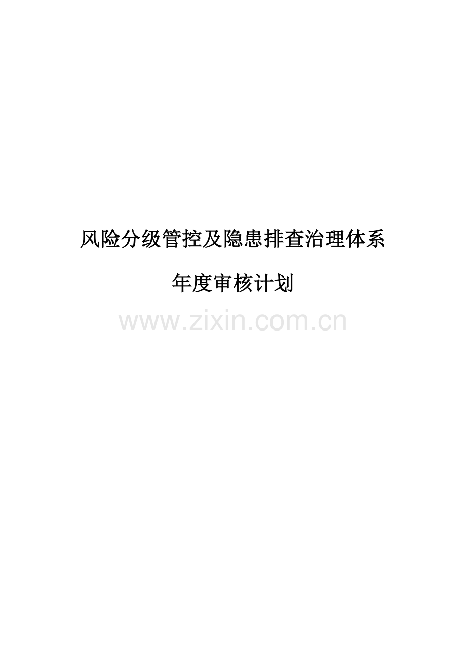 安全双重预防综合体系综合体系建设专业方案.docx_第1页