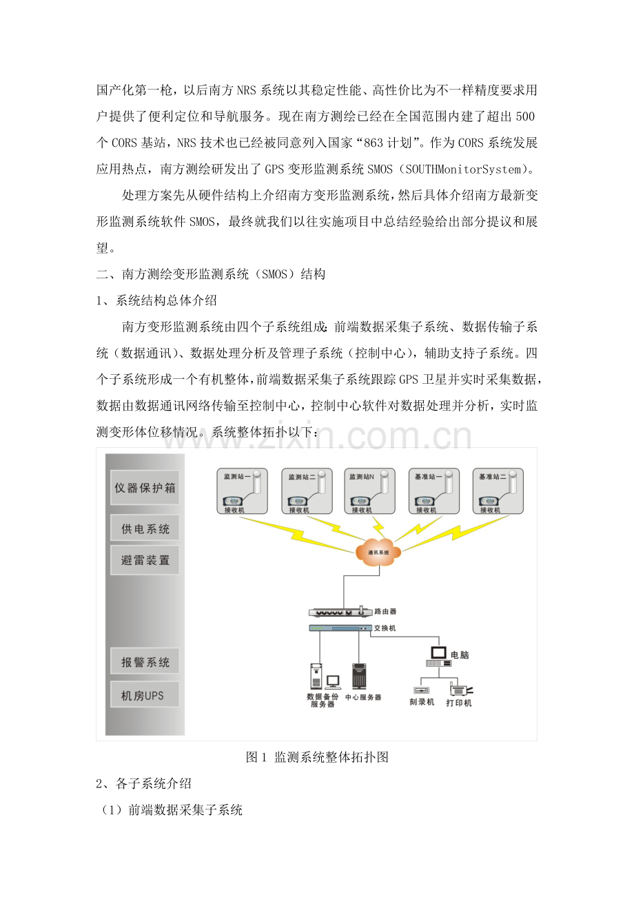 南方变形监测系统SMOS解决专业方案.doc_第2页