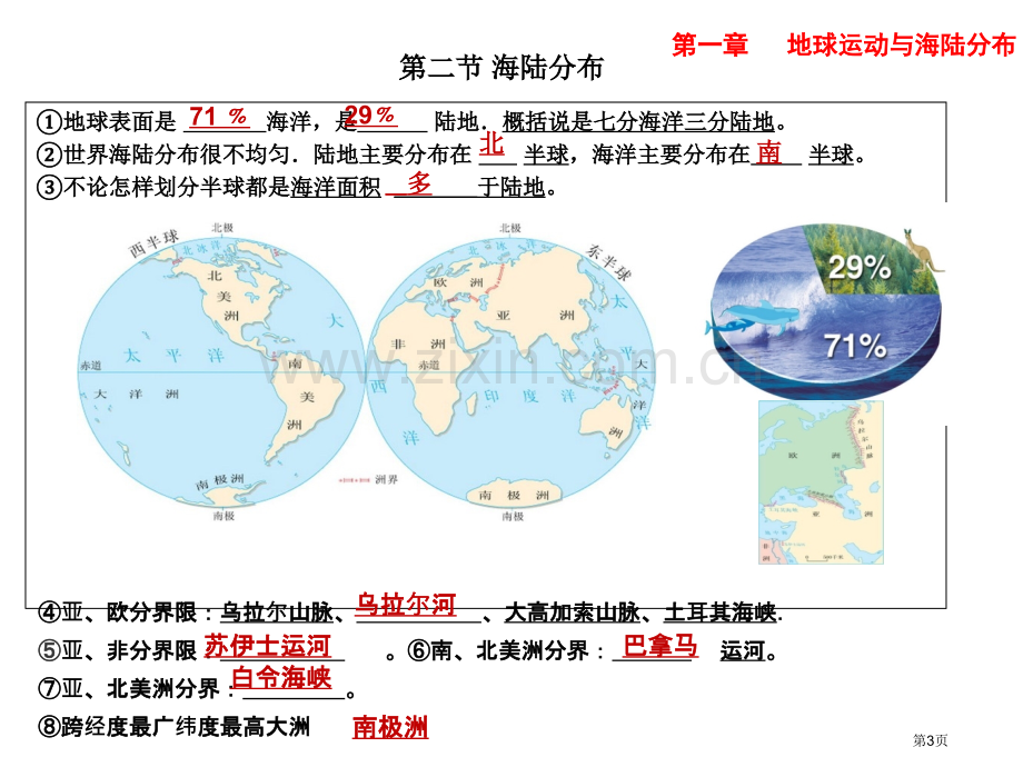 中图版地理八年级上册总复习知识梳理省公共课一等奖全国赛课获奖课件.pptx_第3页