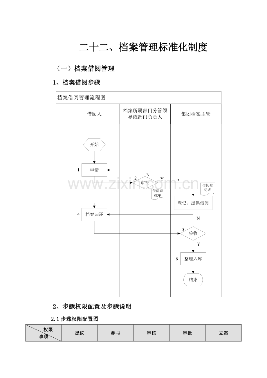 档案管理统一标准化新规制度.docx_第1页