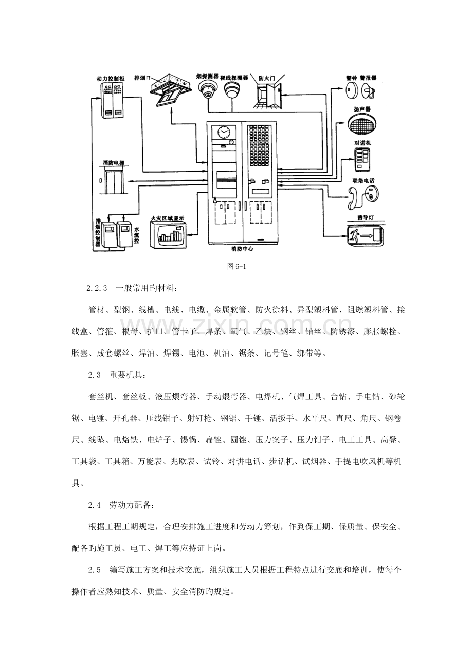 火灾自动报警系统安装重点技术交底.docx_第2页