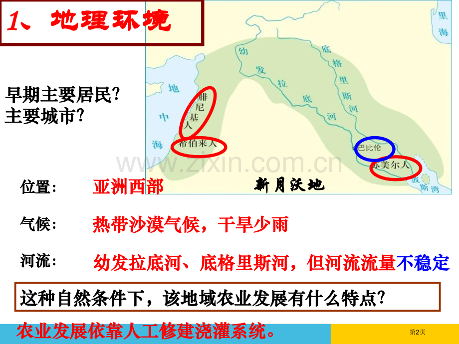 古代西亚国家多元发展的早期文明课件省公开课一等奖新名师优质课比赛一等奖课件.pptx_第2页