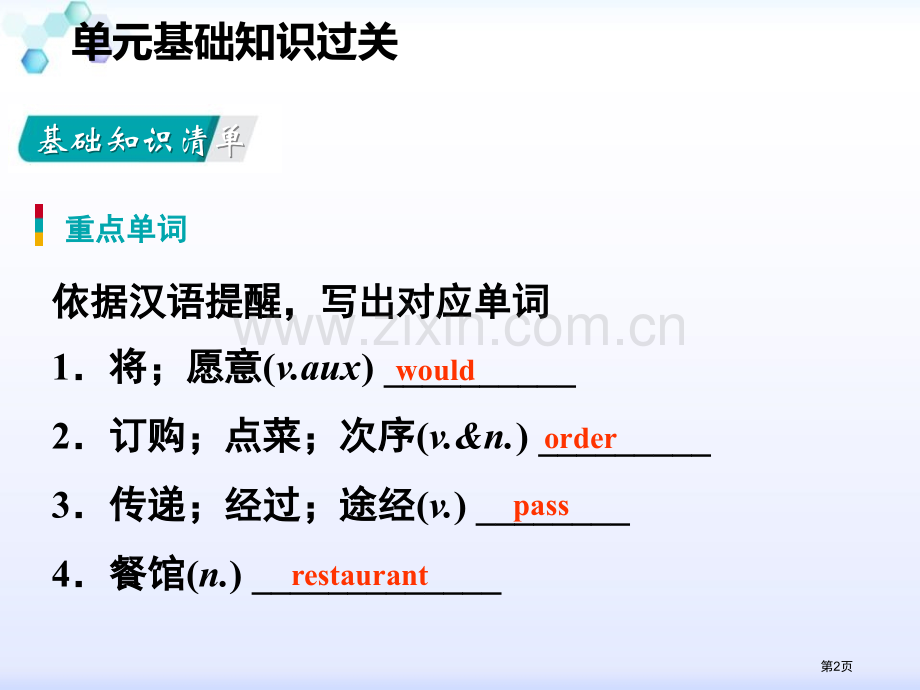 单元基础知识过关四1省公开课一等奖新名师优质课比赛一等奖课件.pptx_第2页