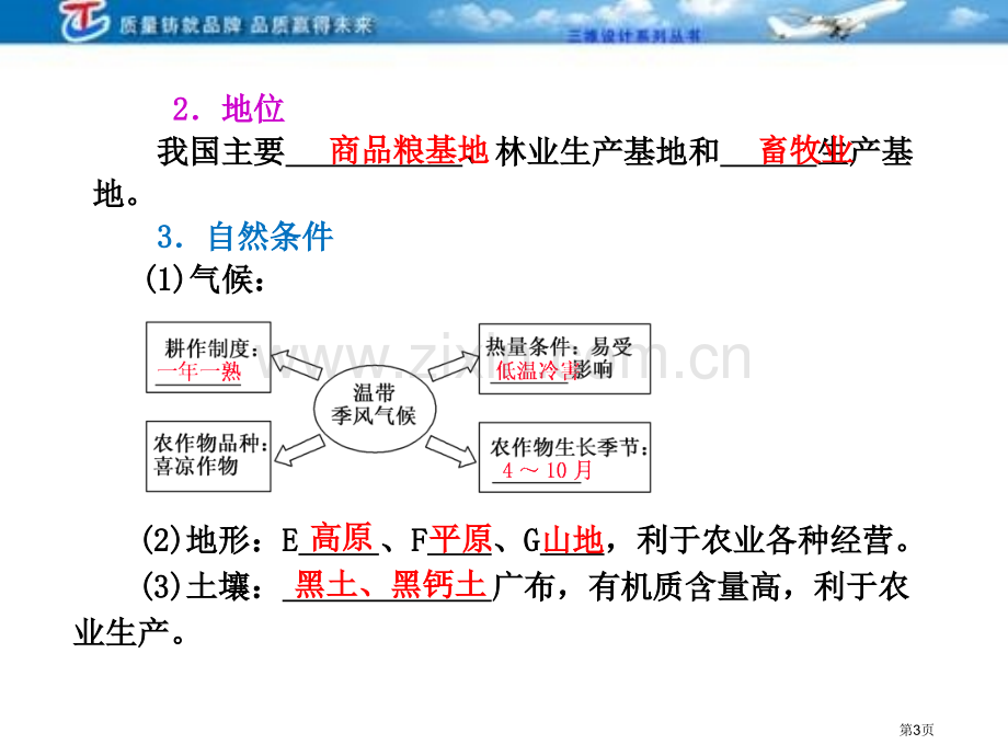 三维设计4高考地理人教一轮复习课件第十五第一讲区域农业发展以我国东北地区为例市公开课一等奖百校联赛特.pptx_第3页