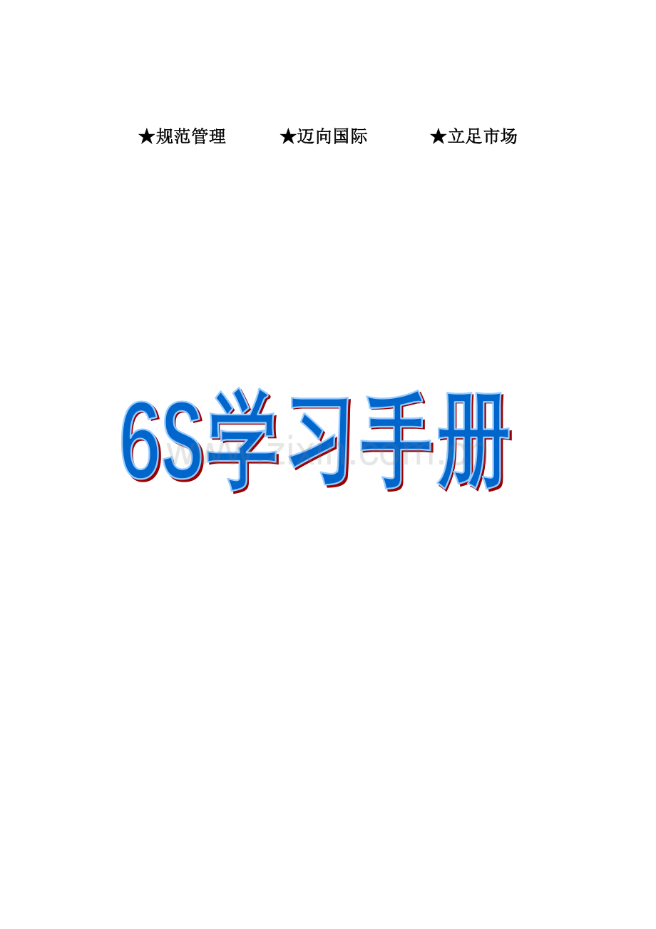 六S学习标准手册.docx_第1页