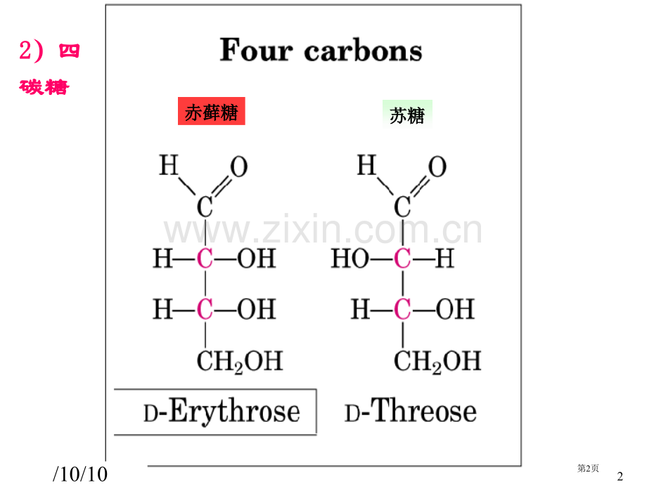 五重要的单糖和单糖衍生物省公共课一等奖全国赛课获奖课件.pptx_第2页