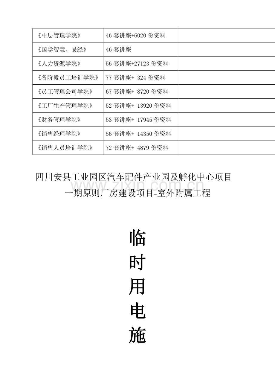 一期重点标准厂房建设专项项目临时用电综合施工专题方案.docx_第2页