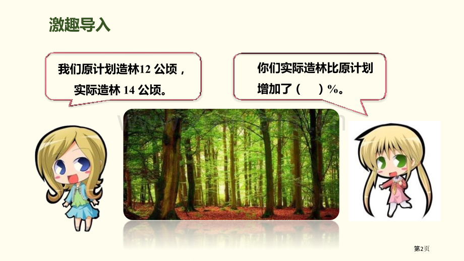 解决问题3百分数省公开课一等奖新名师优质课比赛一等奖课件.pptx_第2页