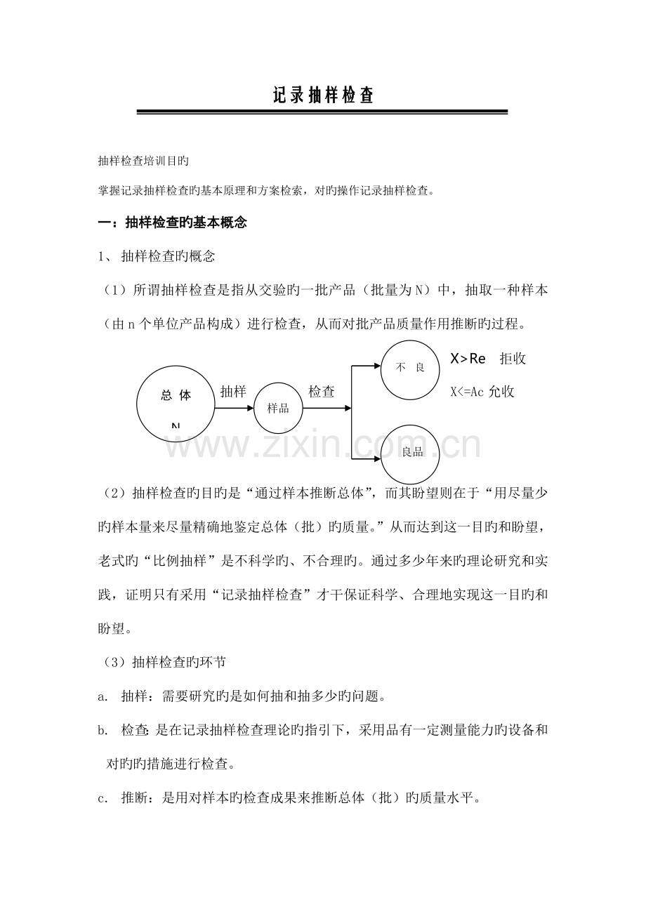 抽样检验的基本概念和专题方案.docx_第1页