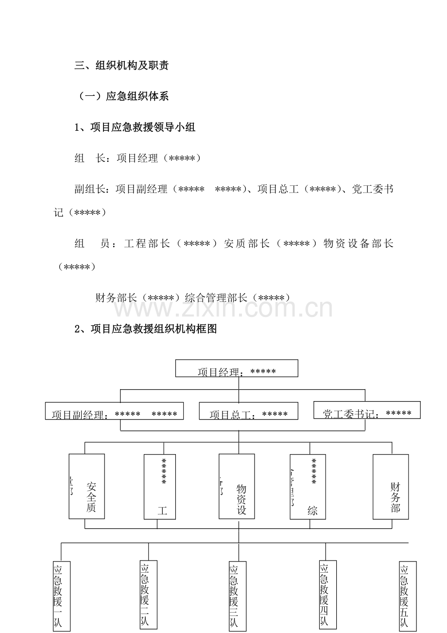 爆破作业安全预控专项措施和应急专项预案.doc_第3页