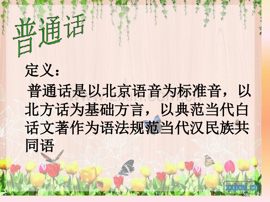 请讲普通话请写规范字主题班会省公共课一等奖全国赛课获奖课件.pptx_第3页