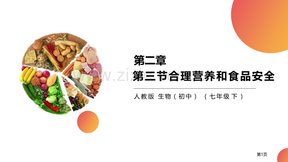 合理营养和食品安全省公开课一等奖新名师优质课比赛一等奖课件.pptx_第1页