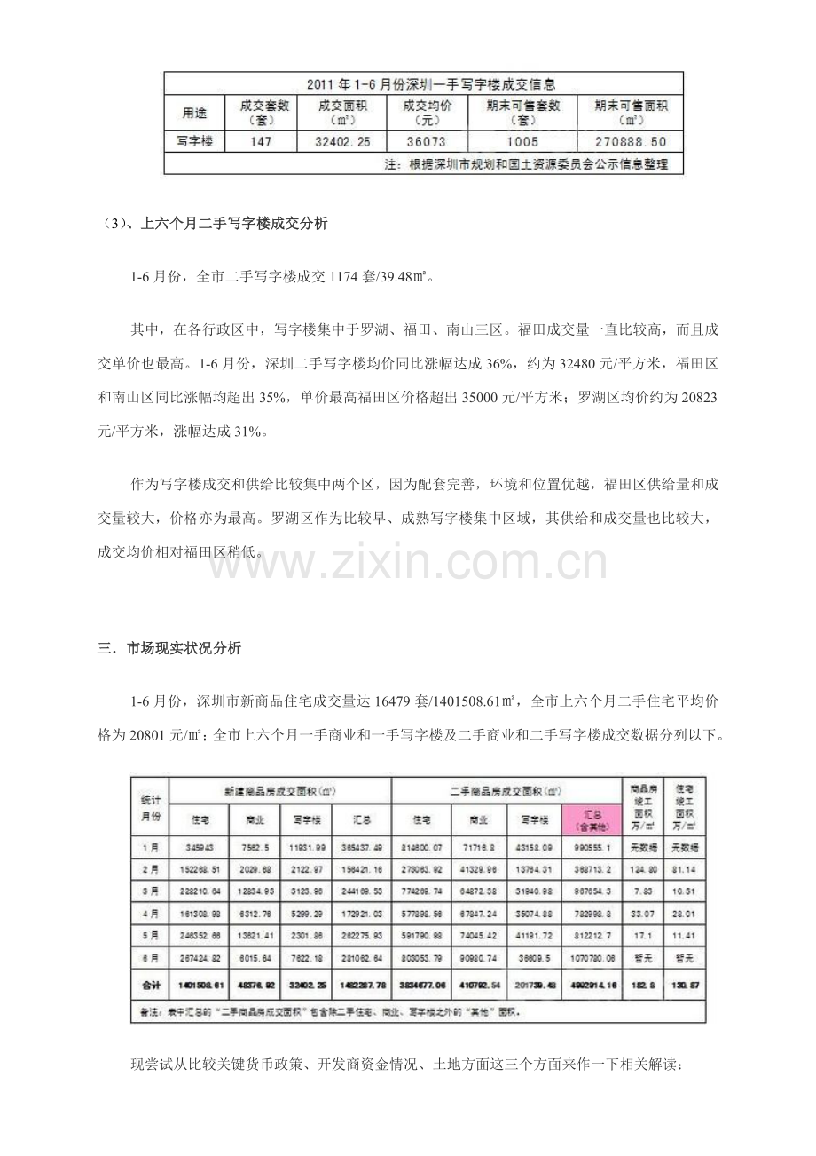 深圳市房地产市场研究报告分析样本.doc_第3页