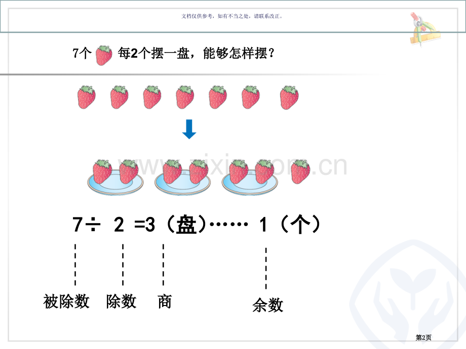 有余数的除法市公开课一等奖百校联赛获奖课件.pptx_第2页