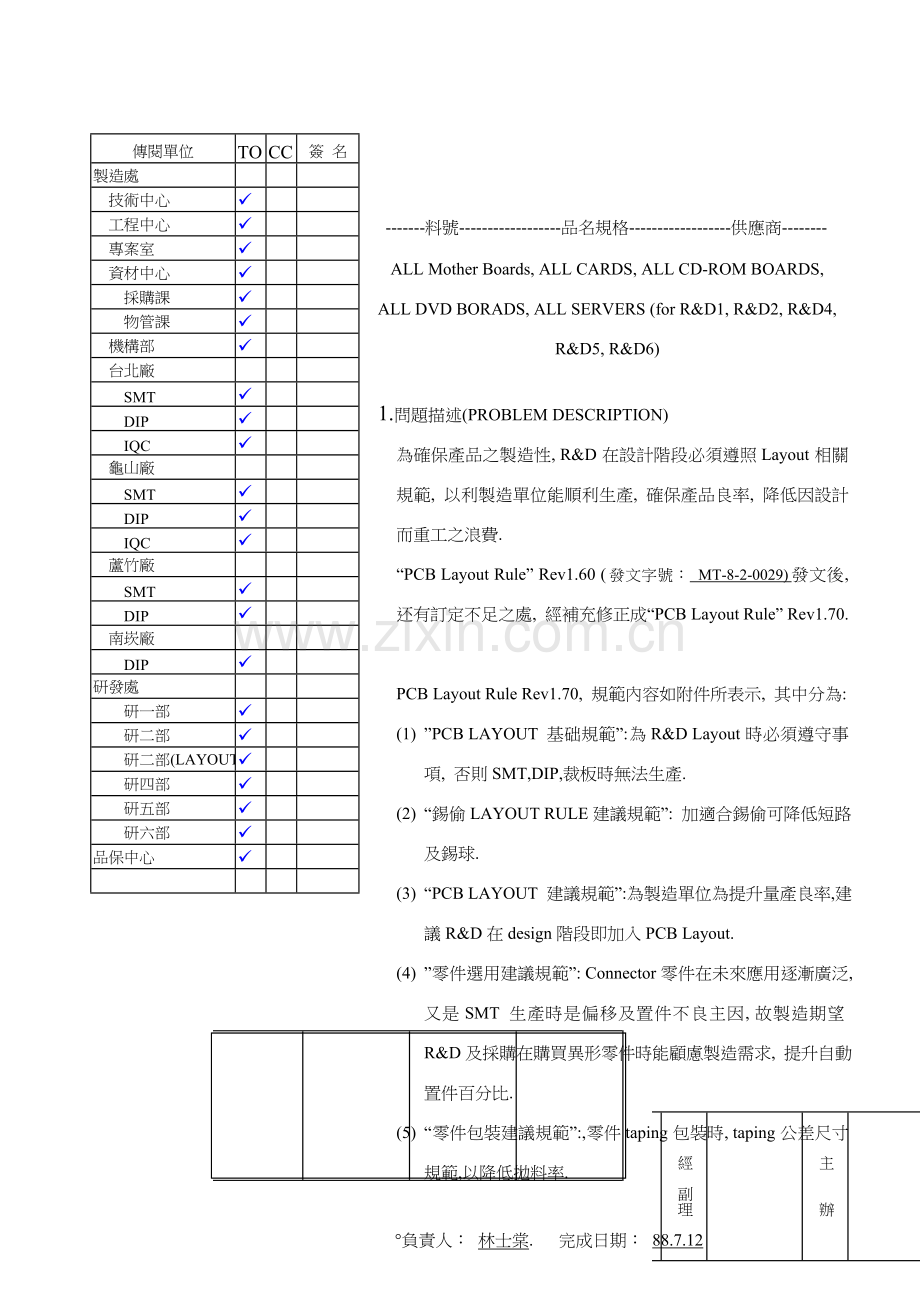 华硕公司内部的PCB设计规范模板.doc_第2页