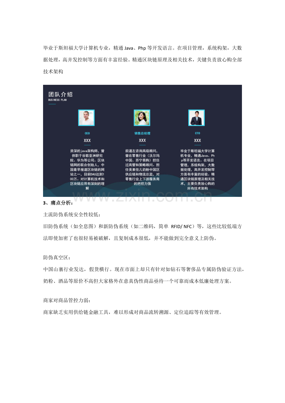 区块链应用优质项目商业专项计划书范文.docx_第3页