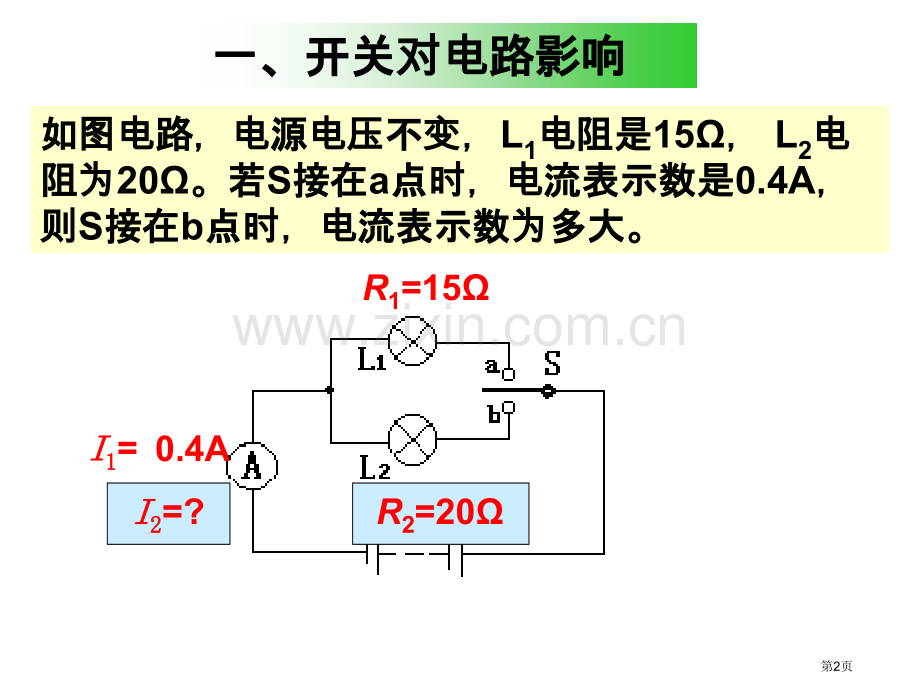 中考物理电路变化省公共课一等奖全国赛课获奖课件.pptx_第2页