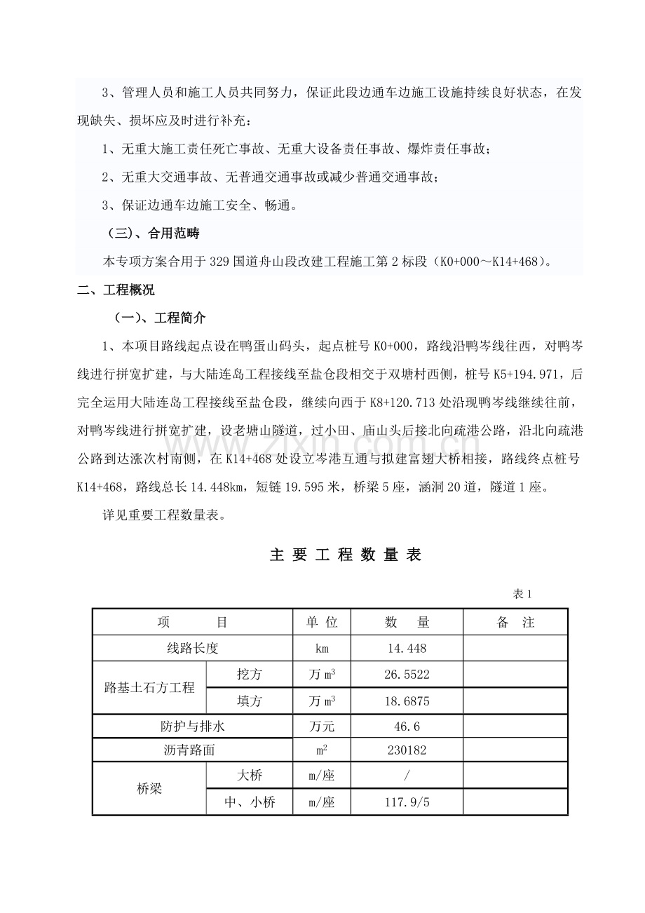 边通车边综合项目施工安全专项综合项目施工专项方案.doc_第3页