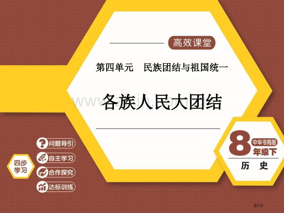 各族人民的大团结民族团结与祖国统一省公开课一等奖新名师优质课比赛一等奖课件.pptx_第1页