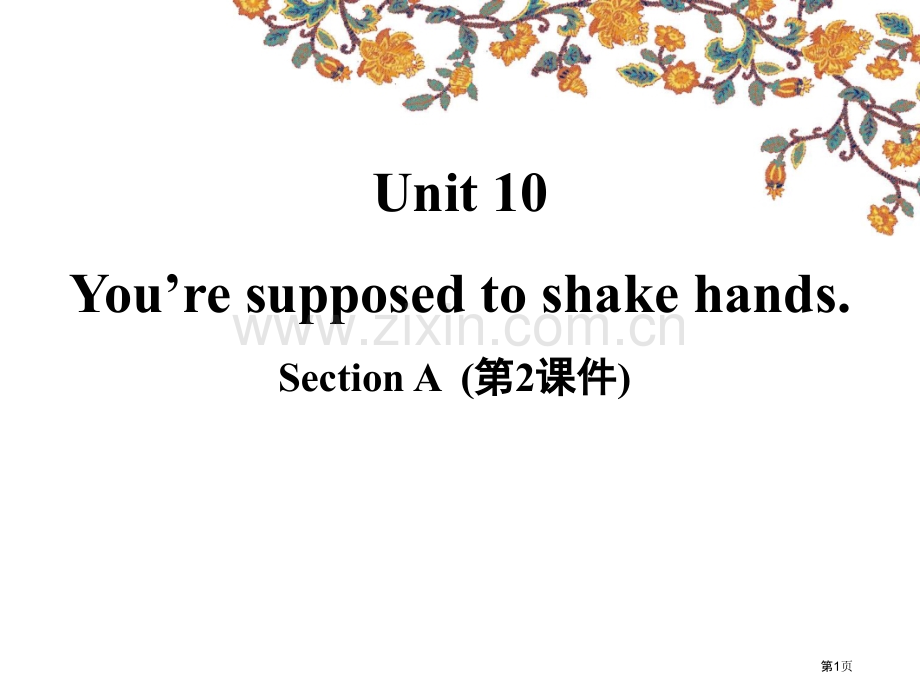 You-are-supposed-to-shake-handsSectionA-省公开课一等奖新名师.pptx_第1页