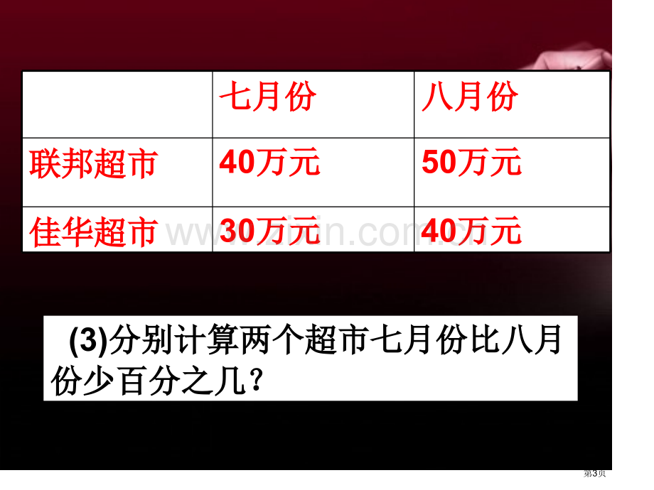 百分数应用题一二三四省公共课一等奖全国赛课获奖课件.pptx_第3页