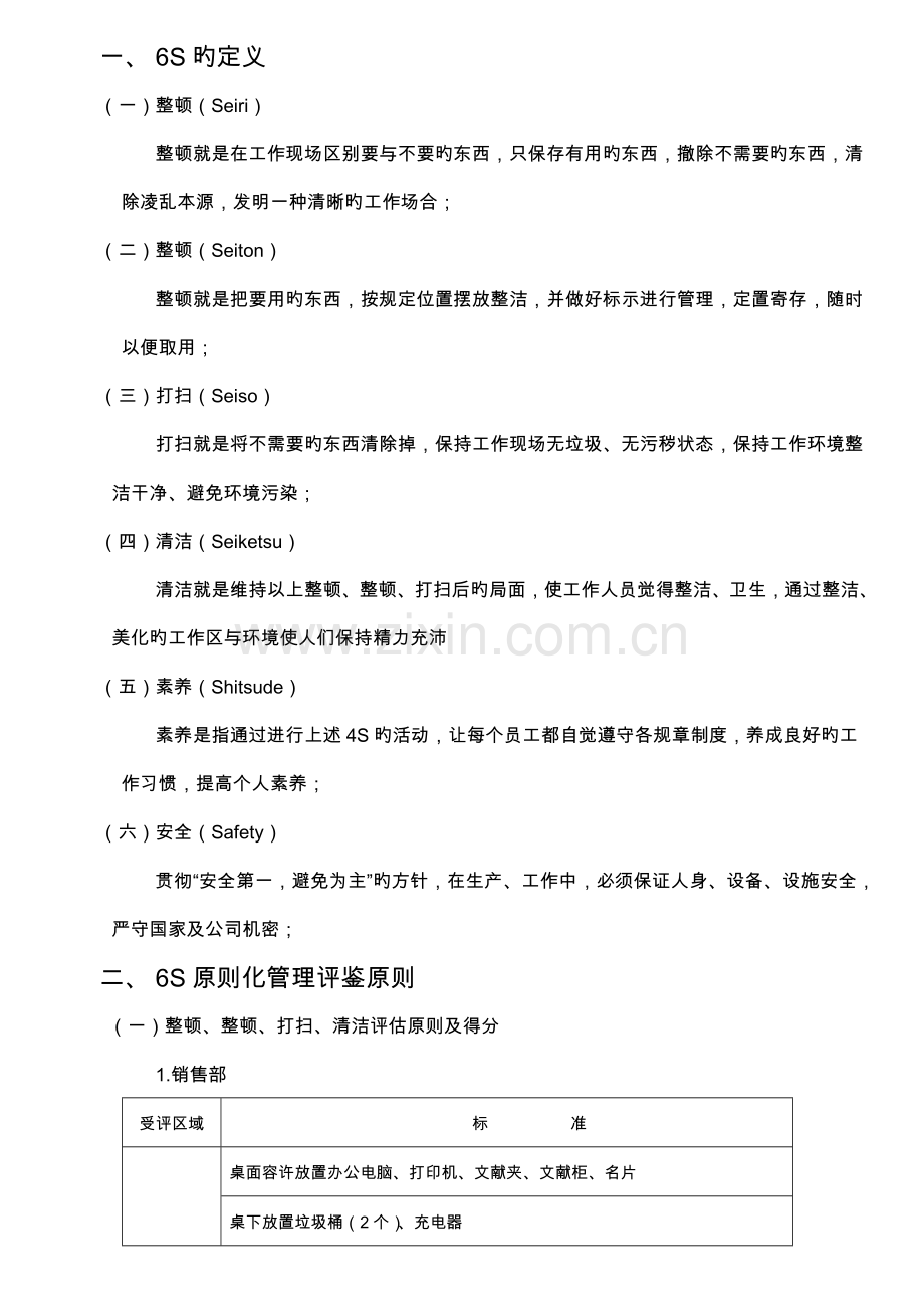 6S重点标准化管理新版制度.docx_第2页