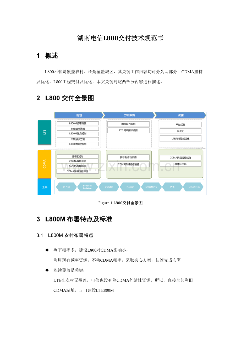 湖南电信交付技术规范书样本.docx_第1页