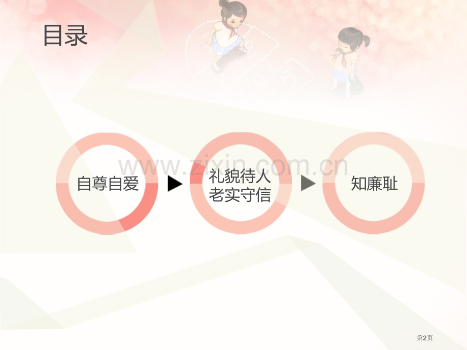 懂礼仪知廉耻主题班会省公共课一等奖全国赛课获奖课件.pptx_第2页