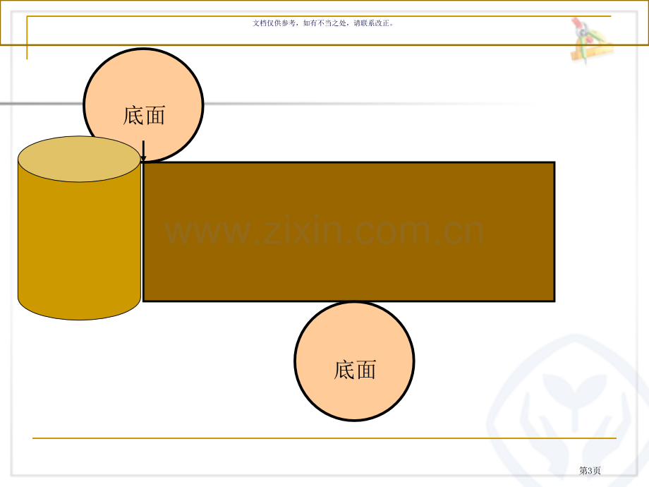 圆柱的表面积省公共课一等奖全国赛课获奖课件.pptx_第3页