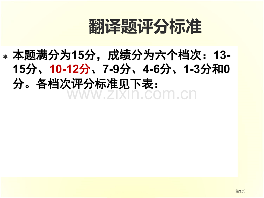 新版大学英语四六级段落翻译省公共课一等奖全国赛课获奖课件.pptx_第3页