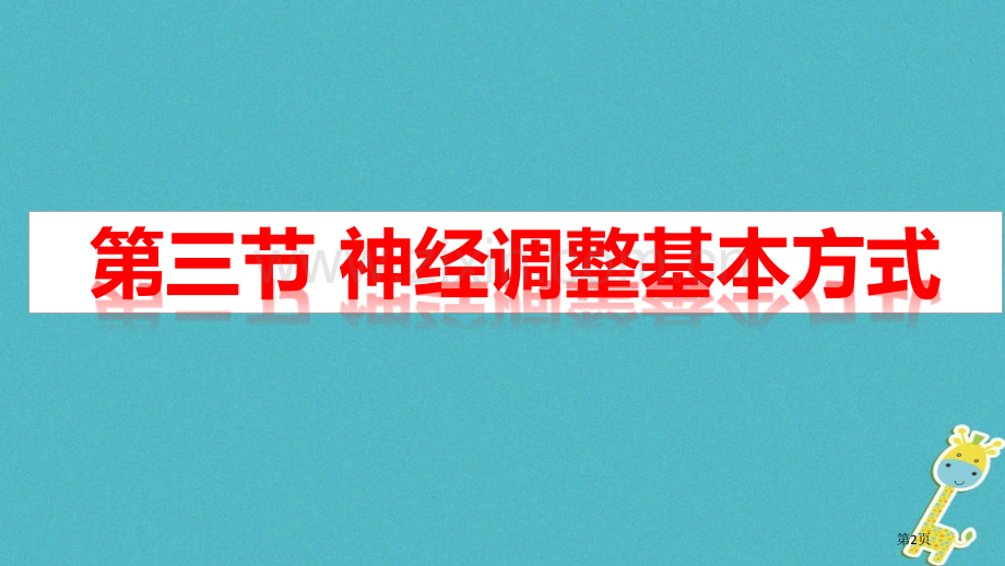 七年级生物下册4.6.3神经调节的基本方式人教版市公开课一等奖百校联赛特等奖大赛微课金奖PPT课件.pptx_第2页