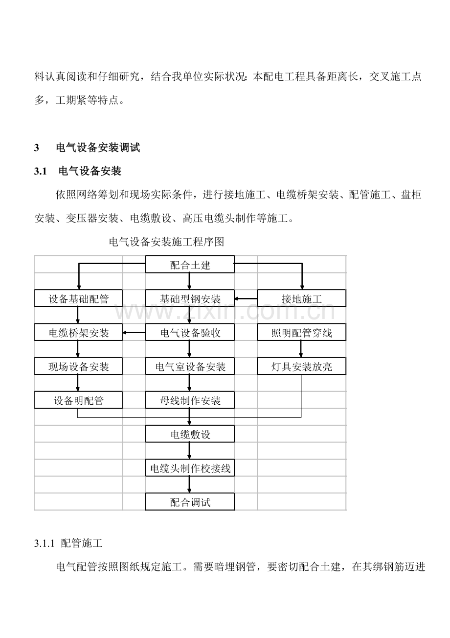 电气综合项目施工专项方案范文.doc_第3页