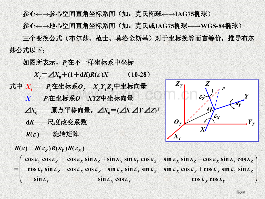 坐标系之间的换算省公共课一等奖全国赛课获奖课件.pptx_第3页