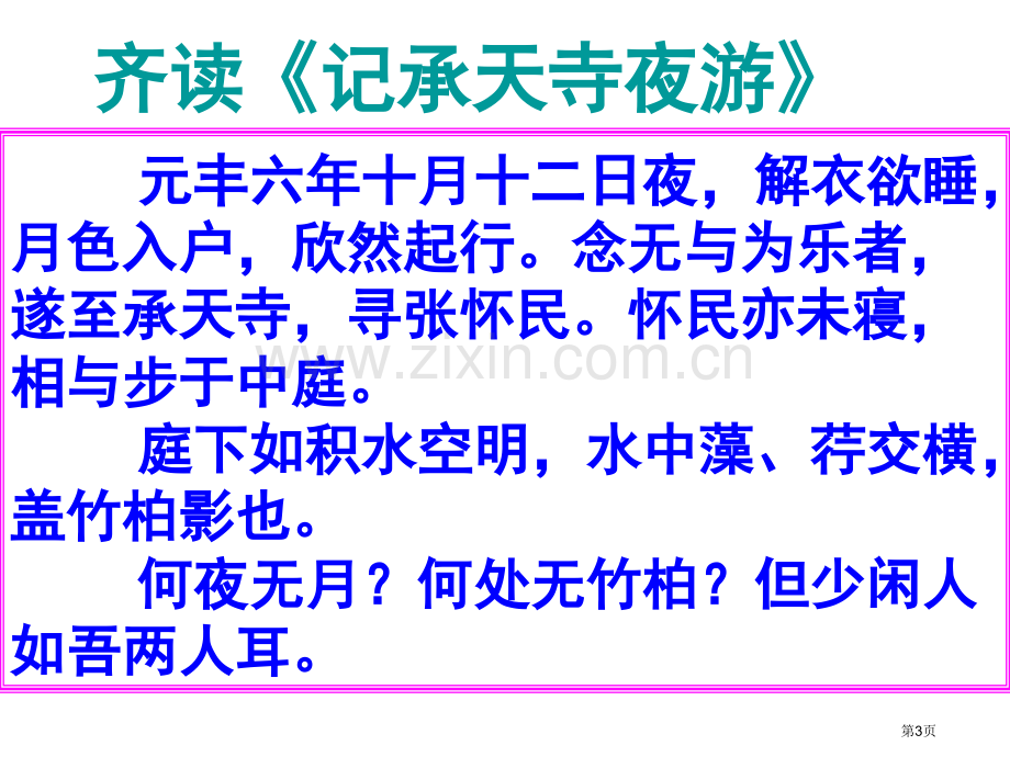 中考记承天寺夜游复习省公共课一等奖全国赛课获奖课件.pptx_第3页