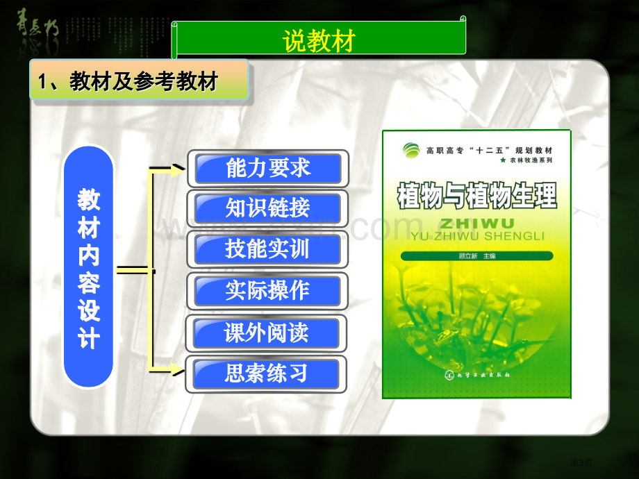 植物叶说课稿省公共课一等奖全国赛课获奖课件.pptx_第3页