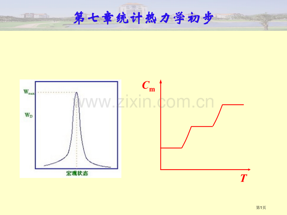 物理化学统计热力学基础省公共课一等奖全国赛课获奖课件.pptx_第1页