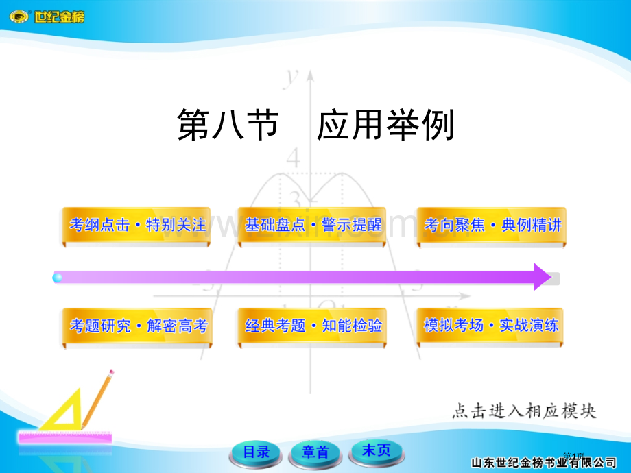 山东高考数学课件及世纪金榜答案8市公开课一等奖百校联赛特等奖课件.pptx_第1页